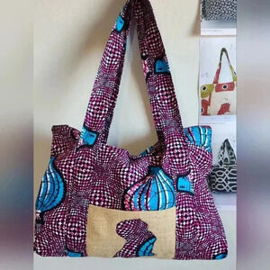 African ankara bag